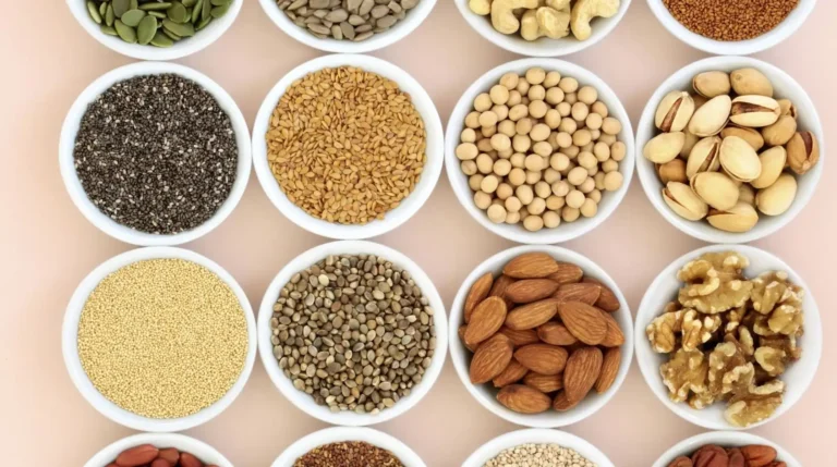 Semi, legumi e foglie verdi come fonti naturali di antinutrienti nei cibi vegetali